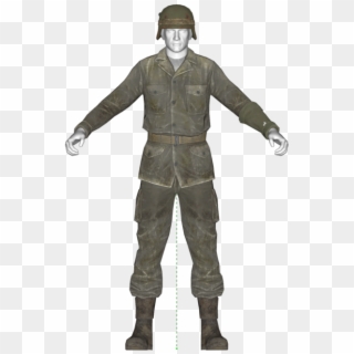 Dirty Army Fatigues - Fallout 76 Army Fatigues Clipart