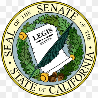 California Seal Of The Senate - California State Senate Seal Clipart