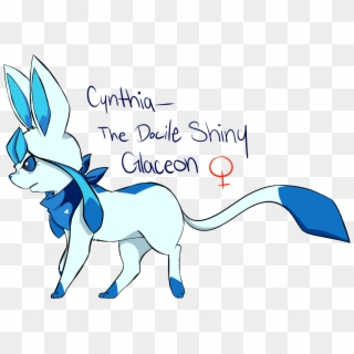 Shiny Glaceon By Alexxxa4 Shiny Glaceon Transparent Clipart 7900 Pikpng