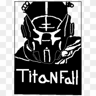 Titanfall - Titanfall 2 Black And White Clipart