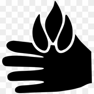 Png File Svg - Burn On Hand Icon Clipart