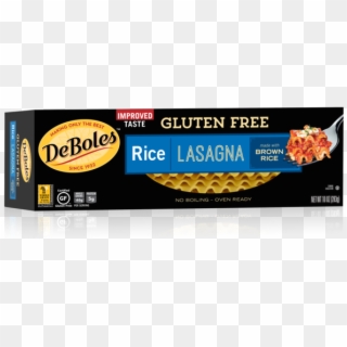Classic Lasagna - Deboles Gluten Free Lasagna Noodles Clipart