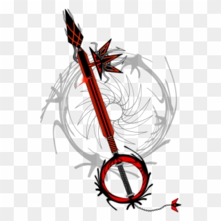 Keybalde Socity Images Awesome Keyblades Hd Wallpaper - Red Keyblade Clipart