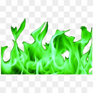 799 X 613 19 - Transparent Green Flame Png Clipart
