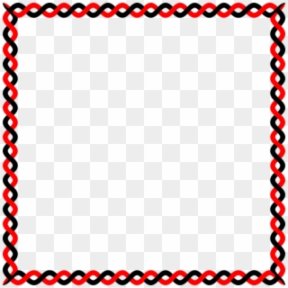 Red Picture Frames Color Painting Motif - Red Square Frame Png Clipart
