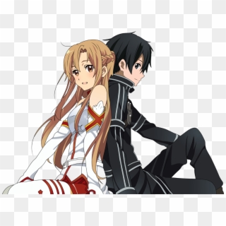 Top 5 Anime Couples - Kirito Asuna Clipart