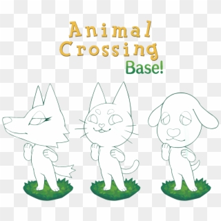 A Year Ago - Animal Crossing Animal Base Clipart