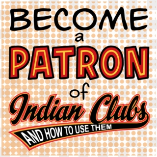 Become A Patron - Poster Clipart