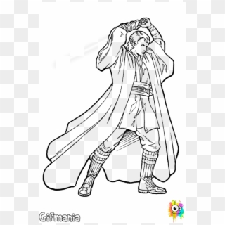 Anakin Skywalker Sith - Star Wars Colouring Pages Anakin Clipart
