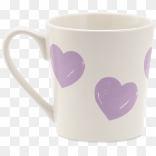 Heart Watercolor Everyday Mug - Coffee Cup Clipart