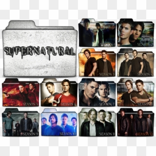1006 X 794 6 - Supernatural Season 1 Folder Icon Clipart