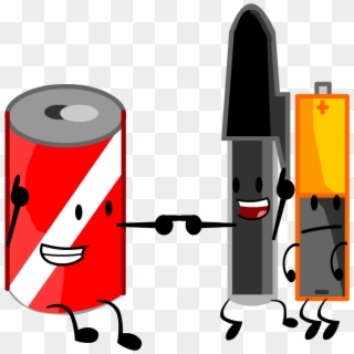 Soda Sharpie Battery - Bfdi Soda Clipart