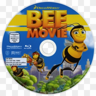 Bee Movie Bluray Disc Image - Bee Movie Dvd Clipart