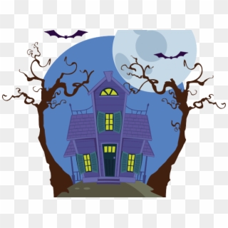 Haunted House Clipart Halloweenhaunted - Goosebumps 2: Haunted Halloween - Png Download
