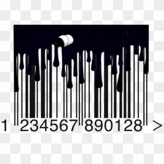 Dripping Image - Barcode Clipart