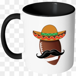 Funny Football Mustache Mexican Sports - Cunt Mugs Clipart