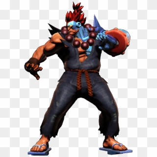 Akuma As He Appears In His Cyber Form From Ultimate Clipart