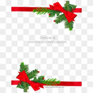 Free Christmas Borders Png Transparent Images Pikpng