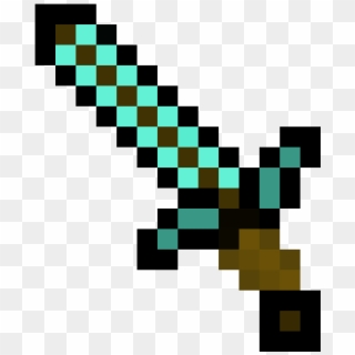 Master Sword - Gold Minecraft Sword Clipart