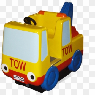 Tow Truck - Jolly Town Kiddie Ride Clipart