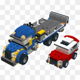 31033 2 Flatbed Tow Truck - Lego Clipart
