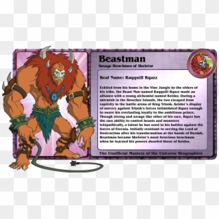 Beast Man Bio Clipart