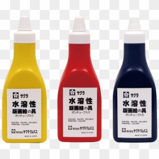 Water-soluble Printing Color - Glass Bottle Clipart