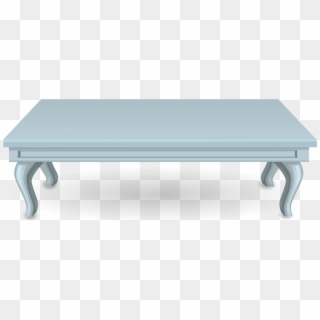 Beautiful Transparent Coffee Table On Furniture With - Coffee Table Clipart Png