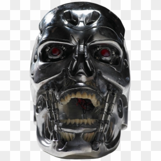 Terminator Skull - Terminator Clipart