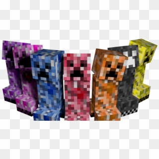 Add Many Different Types Of Creepers Elemental Creepers - Creeper Minecraft Mods Clipart