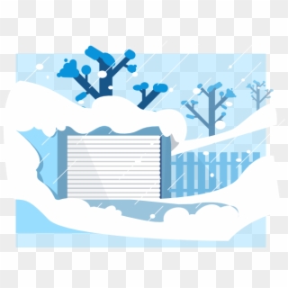 Certified Snowfall Totals Process Image - Illustration Clipart