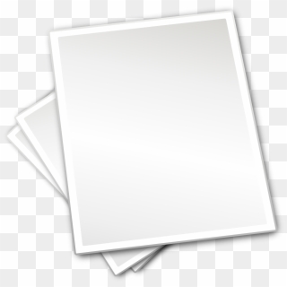 Clipart - Sheets Of Paper - Png Download
