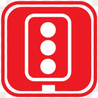 Red Light Icon2 - Circle Clipart