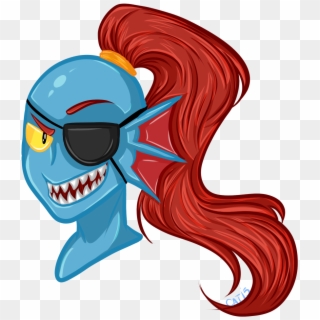 Undyne - Illustration Clipart