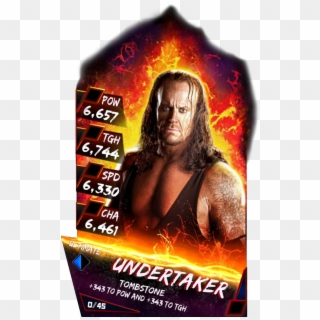 Supercard Undertaker S3 Ultimate Limited 10568 - Wwe Supercard Ultimate Undertaker Clipart