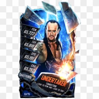 Undertaker S5 24 Shattered - Wwe Supercard Shattered Pro Clipart