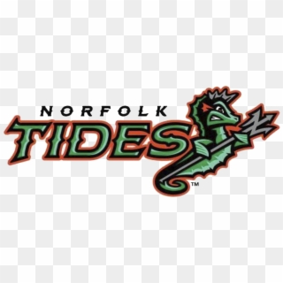 The Minor League Baseball Team Norfolk Tides Is Known - Norfolk Tides Baseball Logo Png Clipart