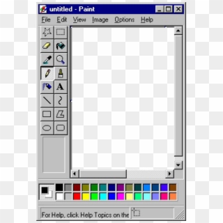 Microsoft Paint Transparent Image - Aesthetic Windows Pop Up Clipart