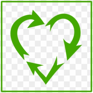 Recycling Symbol Logo Reuse - Recycling Heart Clipart