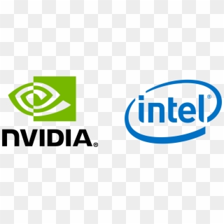 Intel Nvidia Logo , Png Download - Nvidia Intel Clipart