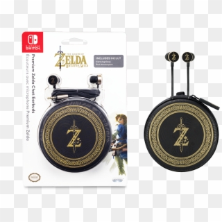 Pdp Nintendo Switch Premium Zelda Breath Of The Wild - Premium Zelda Chat Earbuds Clipart