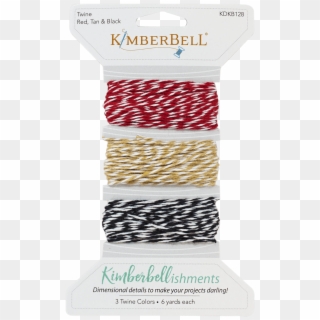 Kimberbell Twine Red, Tan & Black Clipart