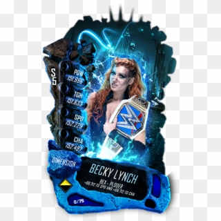 Today , Is "becky Lynch" - Wwe Supercard Dimension Clipart