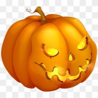 Evil Pumpkin Face Png - Halloween Pumpkin Clipart Png Transparent Png