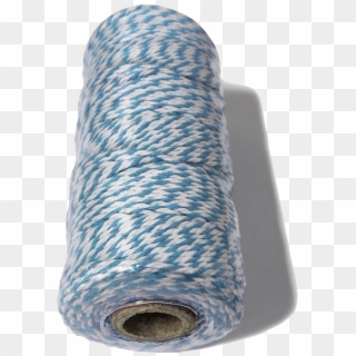 Teal And White Bakers Twine Clipart