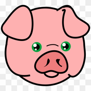 Face Pig Cartoon Png Clipart