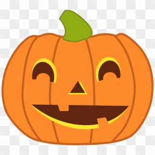 Cute Halloween Pumpkin Clipart - Cute Halloween Pumpkin Png Transparent Png