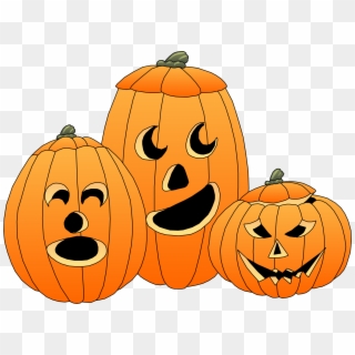 Free Family Pumpkin Clipart 14 - Jack O Lanterns Clipart - Png Download