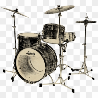 Most Drum Historians Tend To Think Of The Quintessential - Ludwig Drum Png Clipart