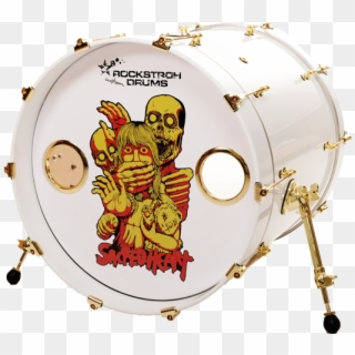 Lg Thomas Helm Custom Bass Drum - Bass Drum Clipart